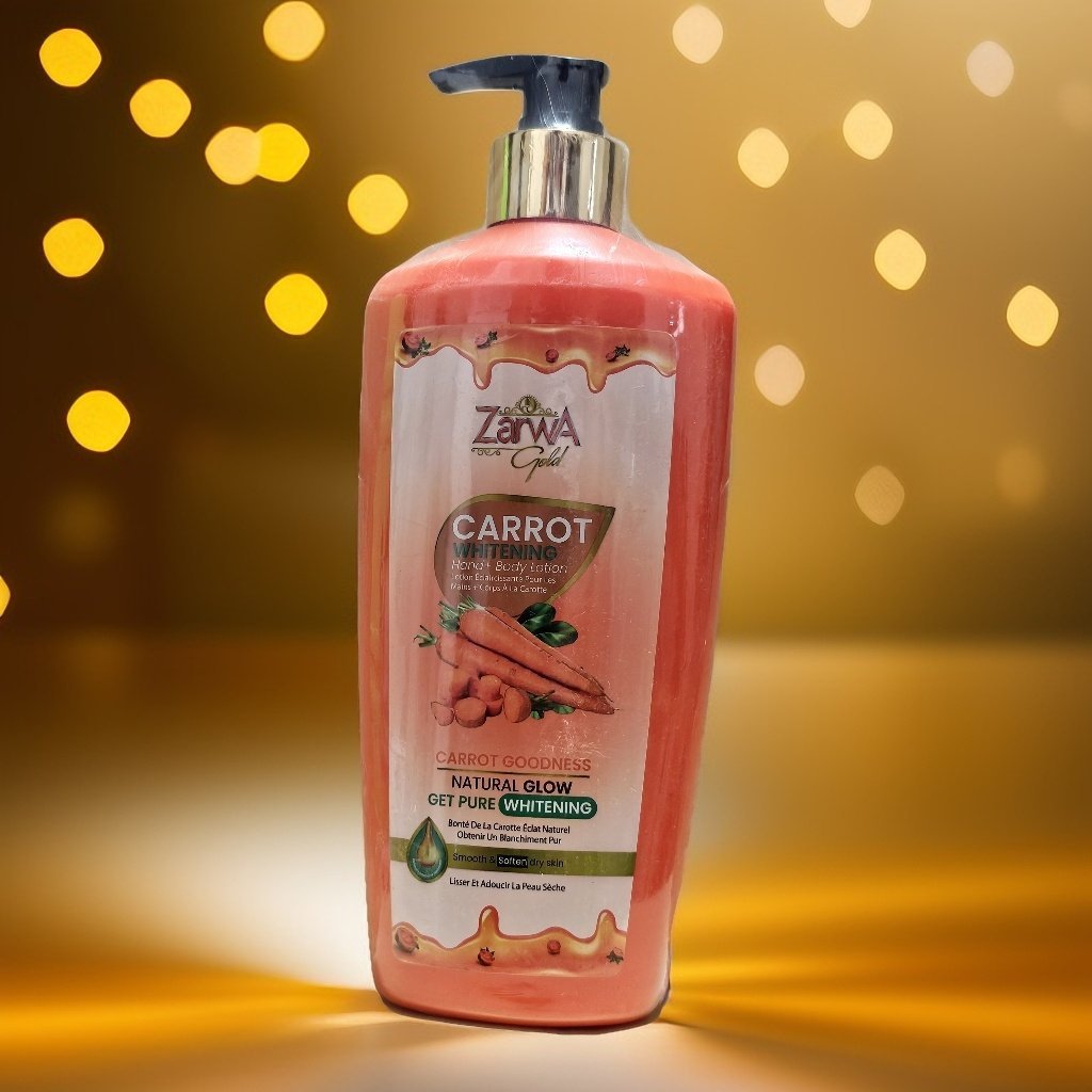 Zarwa Carrot Hand & Body Lotions 400ml