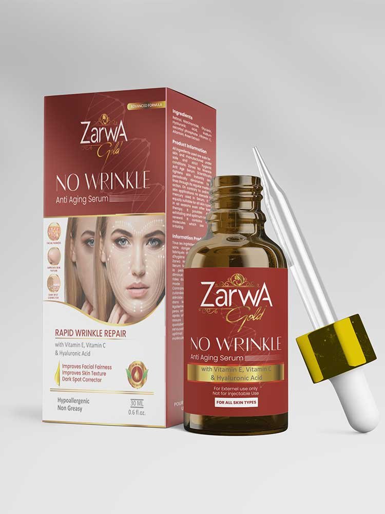 ZARWA  No Wrinkle Anti Aging Serum 30ml