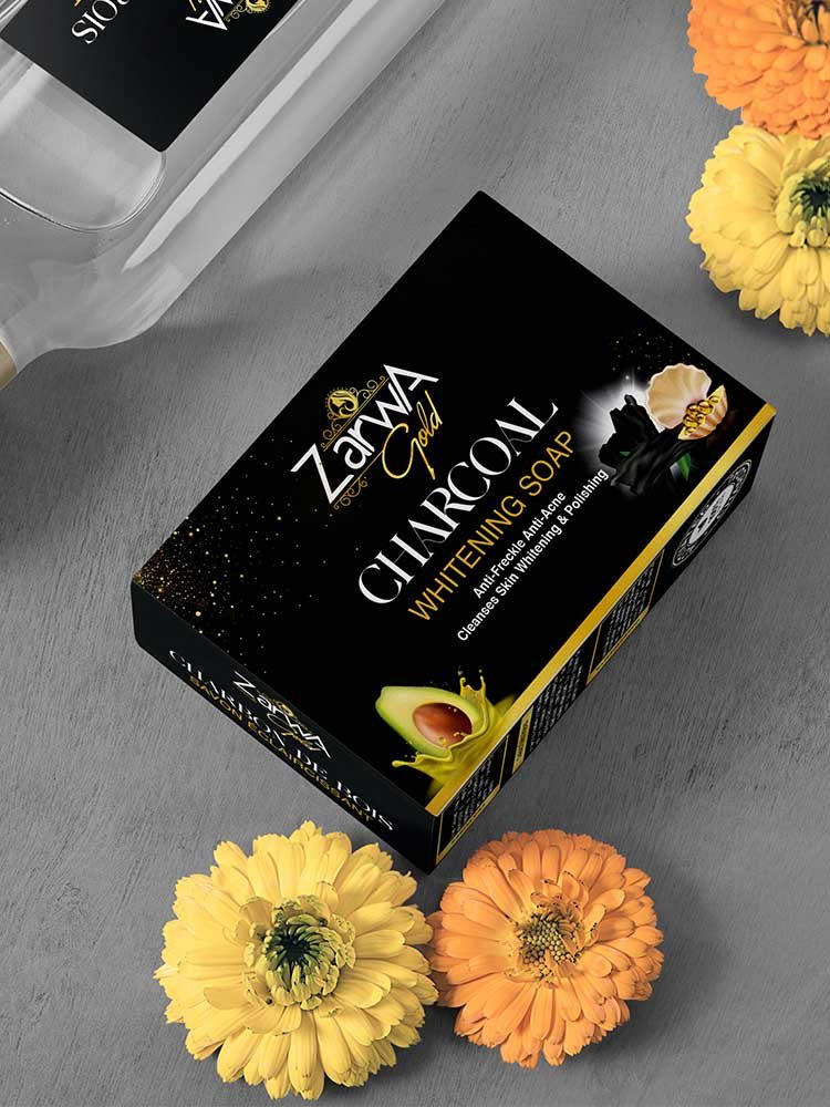 Zarwa Soap CharCoal 150 Gram Soap