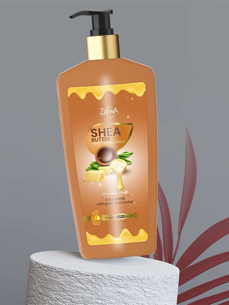 Zarwa Shea Butter Whitening Hand & Body Lotions 400ml