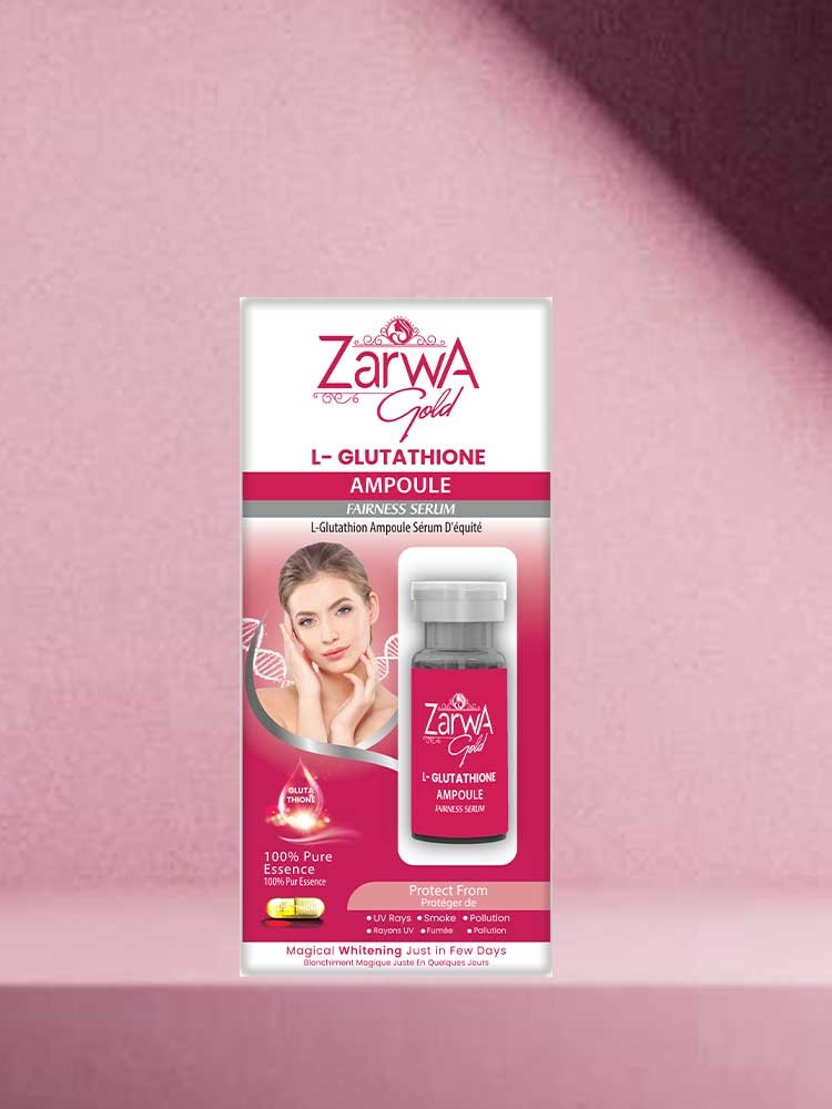 Zarwa L-Glutathione Ampoule Fairness Serum - Image 3